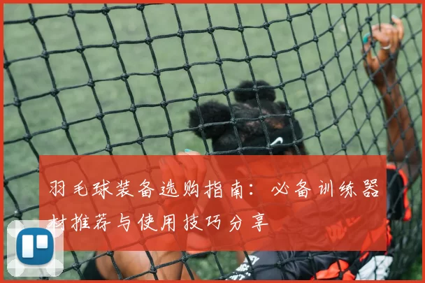 羽毛球装备选购指南：必备训练器材推荐与使用技巧分享