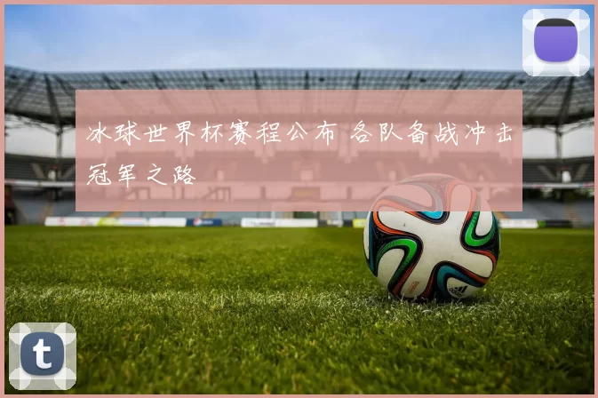 冰球世界杯赛程公布 各队备战冲击冠军之路